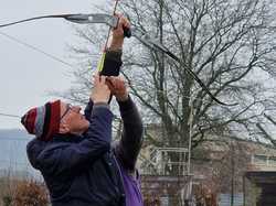 Visite guidée de la Maison des Archers et de l'Abbaye - initiation au tir à l'arc à la verticale